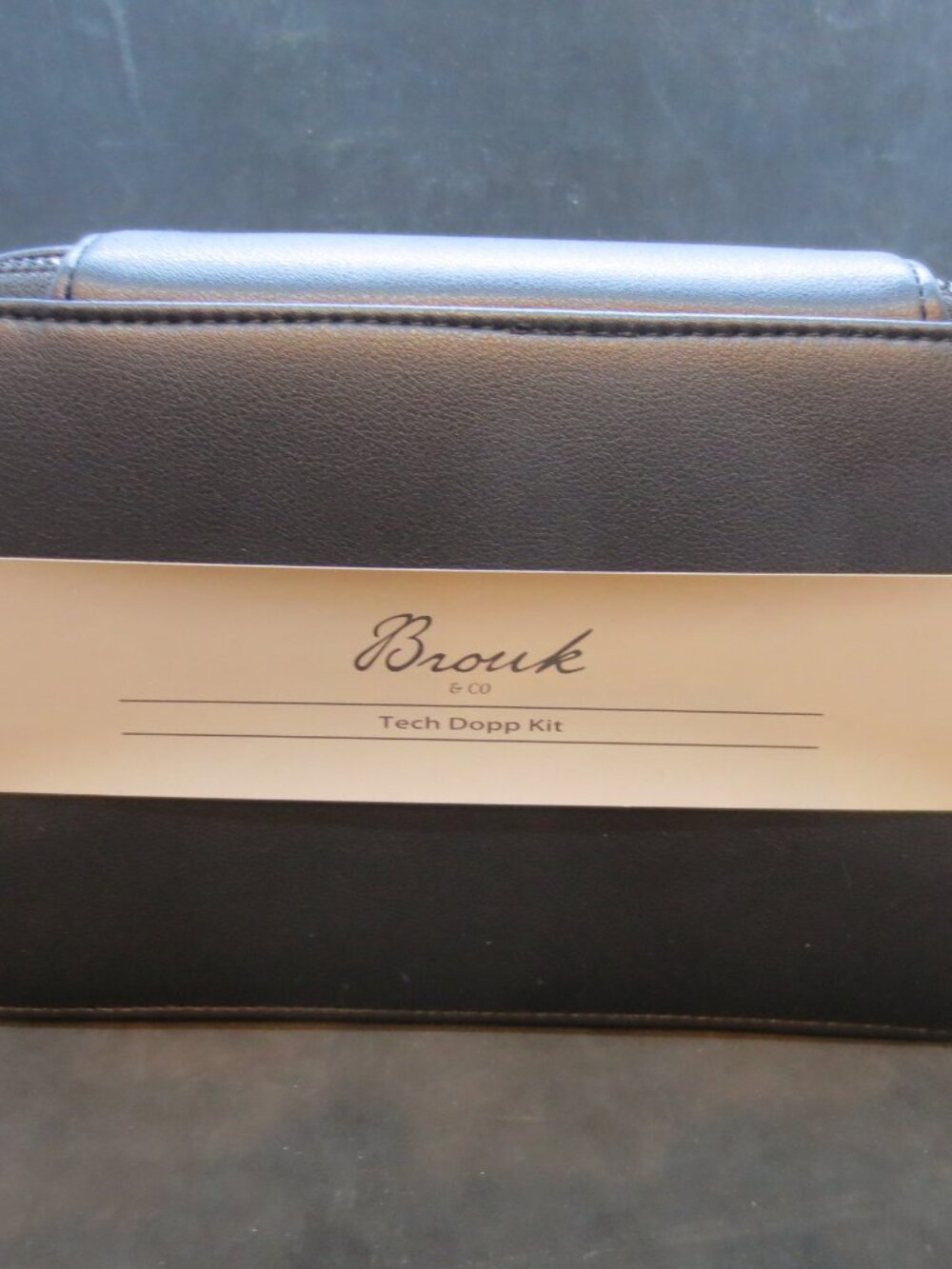 Brouk & Co. Tech Dopp Kit - Black - Brand New in Box